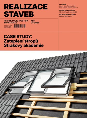 Obálka e-magazínu Realizace staveb 1/2026