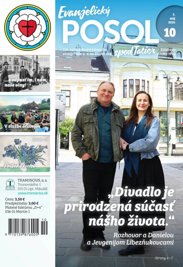 Obálka e-magazínu Evanjelický posol spod Tatier 10/2026