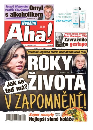 Obálka e-magazínu Nedělní AHA! 14.6.2026