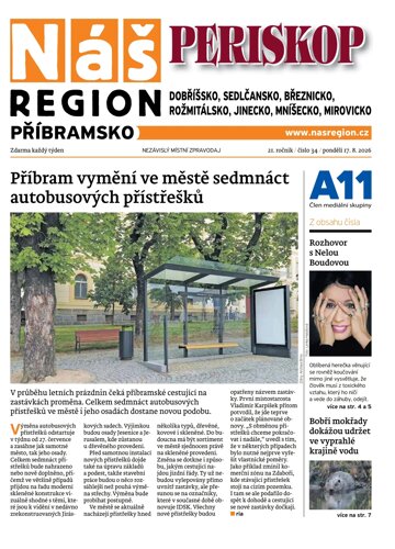 Obálka e-magazínu Náš Region - Příbramsko 34/2026