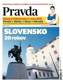 Obálka e-magazínu Pravda 2. 1. 2013
