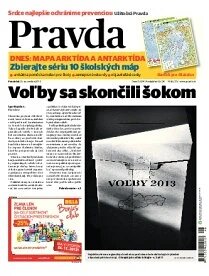 Obálka e-magazínu Pravda 25.11.2013