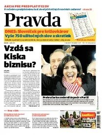 Obálka e-magazínu Pravda 1. 4. 2014