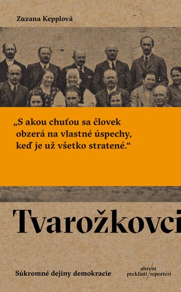 Obálka knihy Tvarožkovci