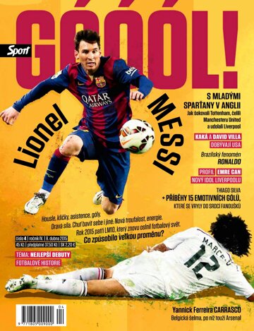Obálka e-magazínu Sport Gool! - 8.4.2015