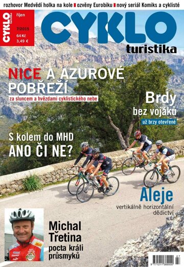 Obálka e-magazínu Cykloturistika 7/2015