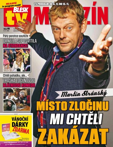 Obálka e-magazínu Blesk Tv magazín - 6.11.2015