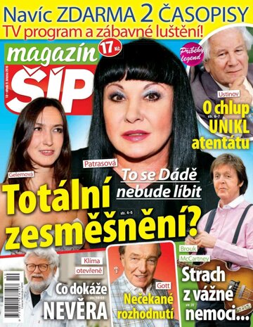 Obálka e-magazínu magazin Šíp 10/2016