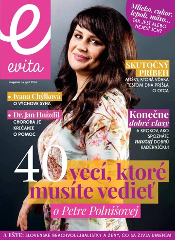 Obálka e-magazínu EVITA magazín 4/2016