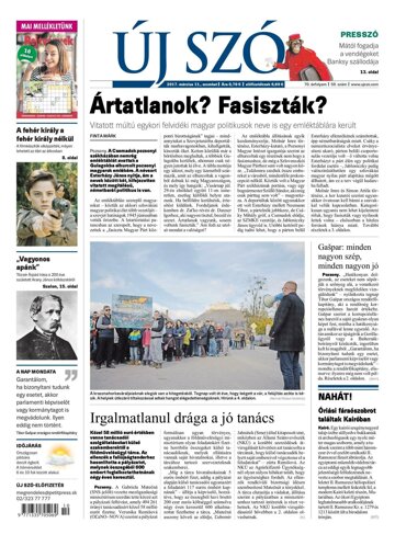 Obálka e-magazínu Új Szó 11.3.2017