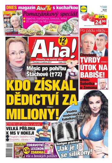 Obálka e-magazínu AHA! 4.5.2017