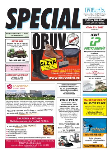 Obálka e-magazínu Special 23/2017