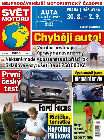 Obálka e-magazínu Svět motorů 32/2018