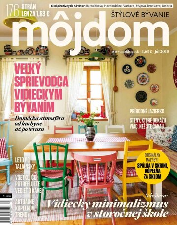 Obálka e-magazínu Môj dom 7/2018