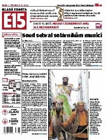 Obálka e-magazínu E15 17.5.2012