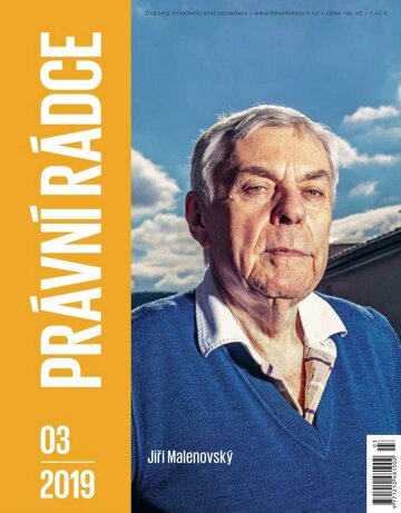 Obálka e-magazínu Právní rádce 3/2019