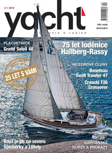Obálka e-magazínu Yacht 4/2019