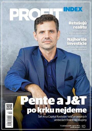 Obálka e-magazínu PROFIT (SK) 10/2019