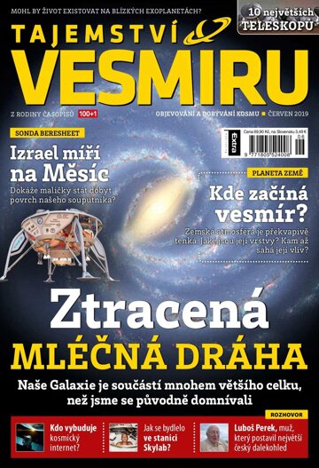 Obálka e-magazínu Tajemství Vesmíru 6/2019