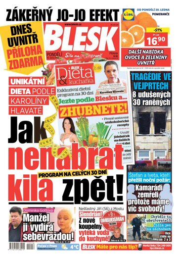 Obálka e-magazínu Blesk 20.1.2020