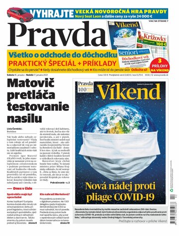 Obálka e-magazínu Pravda 16. 1. 2021