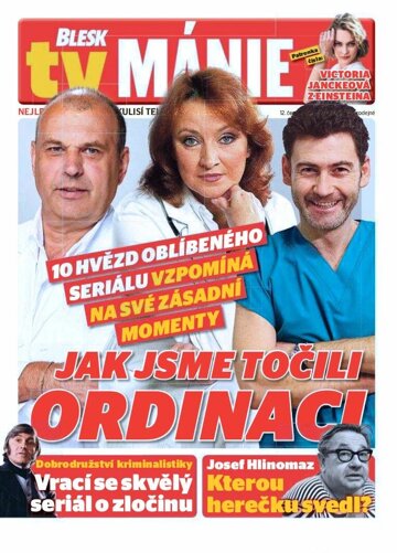 Obálka e-magazínu Blesk Tv manie 12.6.2021