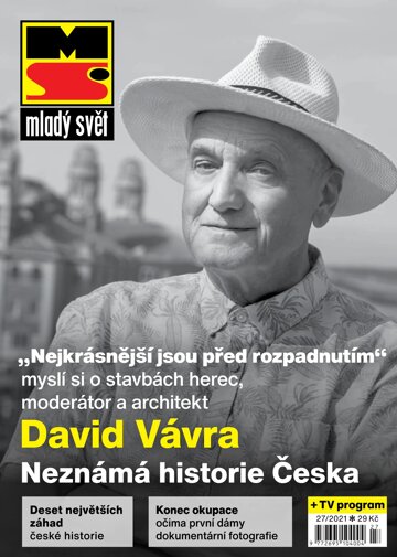 Obálka e-magazínu Mladý svět 27/2021