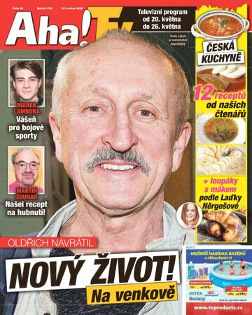 Obálka e-magazínu Příloha AHA! s TV magazínem - 19.5.2022
