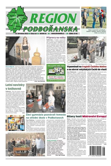 Obálka e-magazínu Region Podbořanska 28/2022