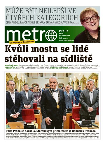 Obálka e-magazínu deník METRO 17.2.2023