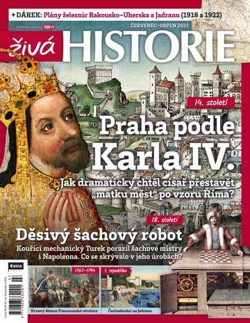 Obálka e-magazínu Živá historie 7-8/2023