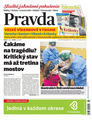 Obálka e-magazínu Pravda 31. 5. 2024