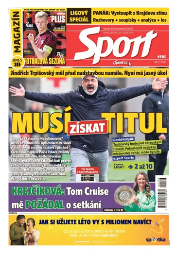 Obálka e-magazínu Sport 19.7.2024