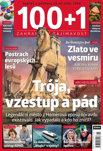 Obálka e-magazínu 100+1 zahraniční zajímavost 11/2025
