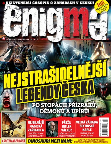 Obálka e-magazínu Enigma 7/2025
