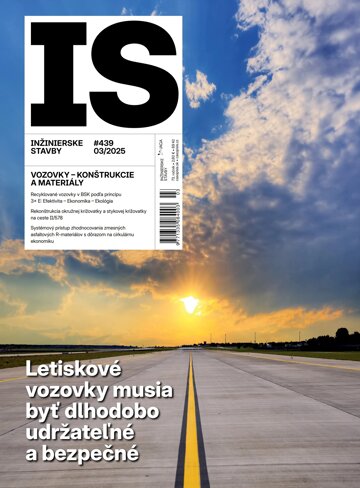 Obálka e-magazínu Inžinierske stavby 3/2025