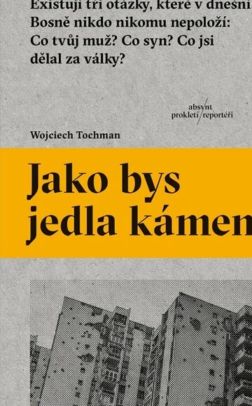 Obálka knihy Jako bys jedla kámen
