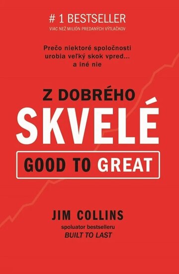 Obálka knihy Z dobrého skvelé (Good to Great)