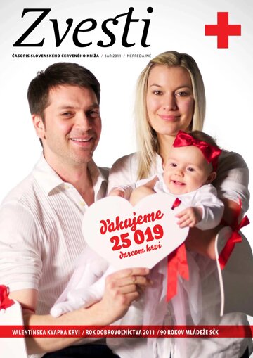 Obálka e-magazínu Zvesti jar 2011