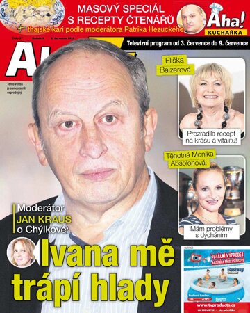 Obálka e-magazínu AHA! Tv - 2.7.2015