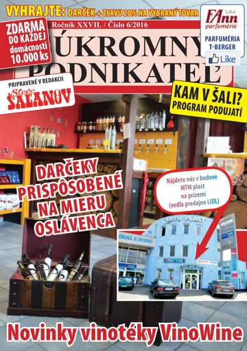 Obálka e-magazínu Súkromný podnikateľ 6/2016