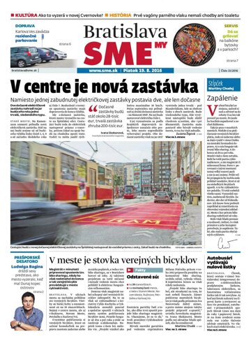 Obálka e-magazínu SME príloha 19.8.2016