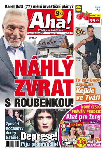 Obálka e-magazínu AHA! 9.5.2017