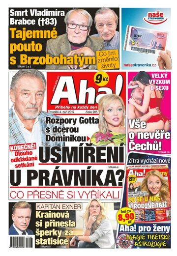 Obálka e-magazínu AHA! 4.9.2017