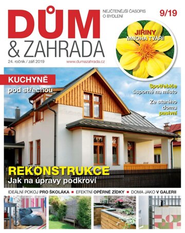 Obálka e-magazínu Dům a zahrada 9/2019