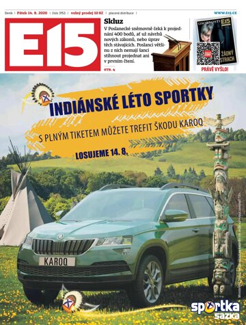 Obálka e-magazínu E15 14.8.2020