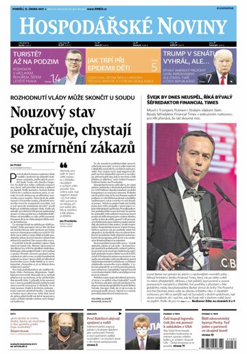 Obálka e-magazínu Hospodářské noviny 031 - 15.2.2021