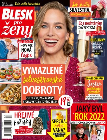 Obálka e-magazínu Blesk pro ženy 52/2022