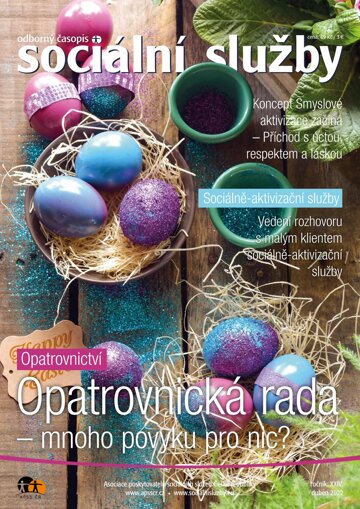 Obálka e-magazínu Sociální služby 4/2022
