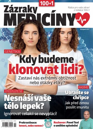 Obálka e-magazínu Zázraky medicíny 11/2017